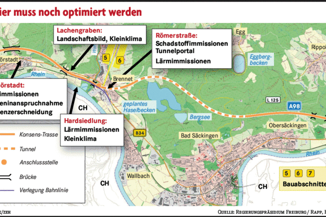 A98 am Hochrhein: Chancen auf neue Trassenführung steigen