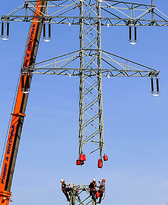 Kostspielige Angelegenheit:  Netzausbau in Deutschland  | Foto: DAPD