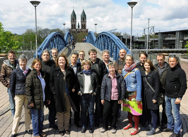 Die Stadtredaktion (von links): Henner... Mayer, Ingo Schneider. Patrick Seeger  | Foto: Patrick Seeger