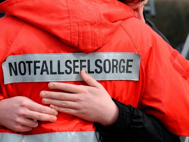 Nach dem Amoklauf in Winnenden war die Notfallseelsorge im Dauereinsatz.  | Foto: dpa