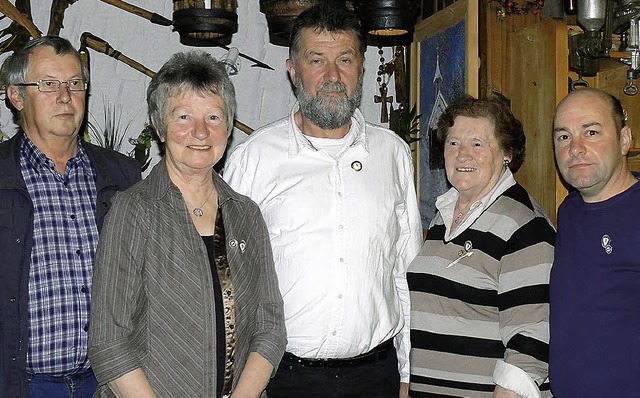 Der Skiclub Blasiwald ehrte (von links...h, Marlies Kaiser und Johannes Gtte.   | Foto: Ute Aschendorf