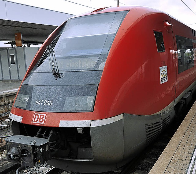 Die Zge sollen zwischen Basel und Schaffhausen bald mit Strom verkehren.   | Foto: Gramespacher