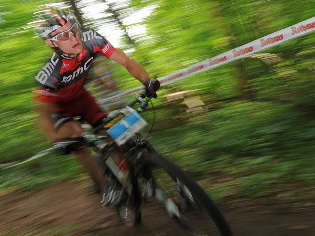 Im Rammersweierer Wald sollen knftig ...hrer dem Mountainbiken frnen knnen.   | Foto: seller