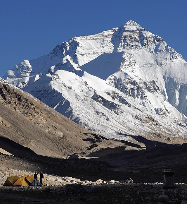 Basislager am Mount Everest   | Foto: dpa
