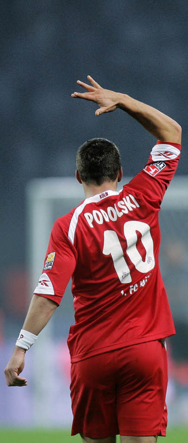 &#8222;Ich werde den FC immer in meine... tragen&#8220; &#8211; Lukas Podolski   | Foto: DPA