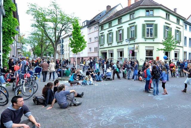 Wilhelmstrae: Ein Viertel trotzt dem Fest-Verbot