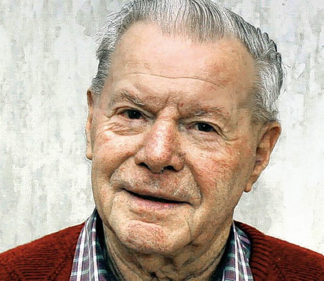 Werner Keller feierte am  Montag seinen 85. Geburtstag.  | Foto: Herbert Trogus