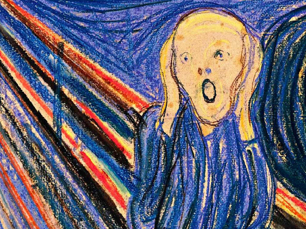 Wer Hat Den Schrei Gemalt Munchs "Der Schrei" setzt mit 120 Millionen neuen Rekord - Kultur