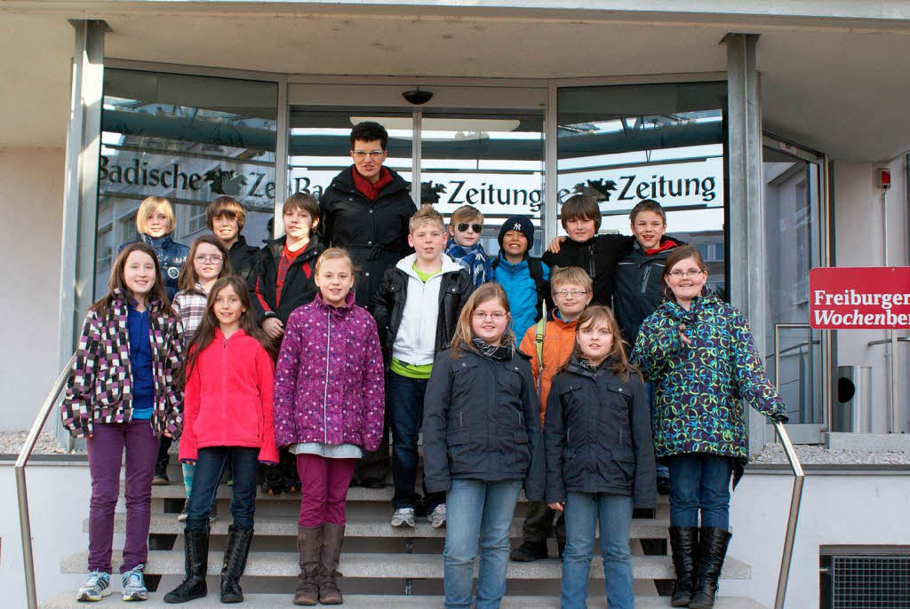 Die Klasse 4a Michael-Schule in Oberried mit ihrer Lehrerin Frau Mechtilde Roser Die Klasse 4a Michael-Schule in Oberried mit ihrer Lehrerin Frau Mechtilde Roser