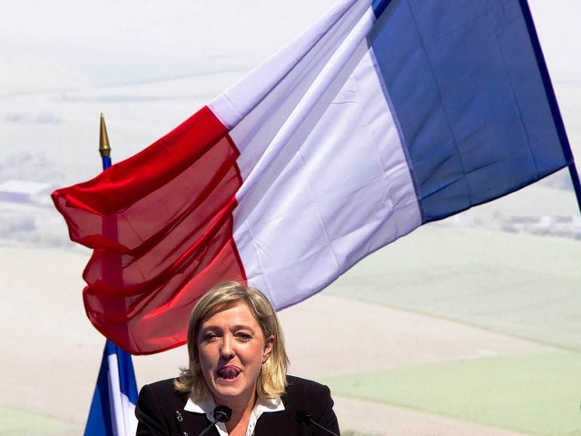 Marine Le Pen gibt keine Empfehlung ab.  | Foto: dpa