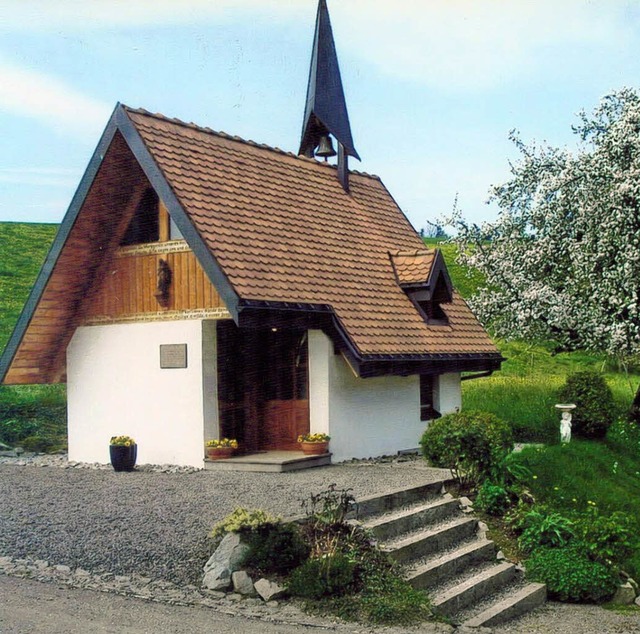 Ort des Gebets: Kapelle auf der Scherlenzendobelhhe   | Foto: Hubert Andris