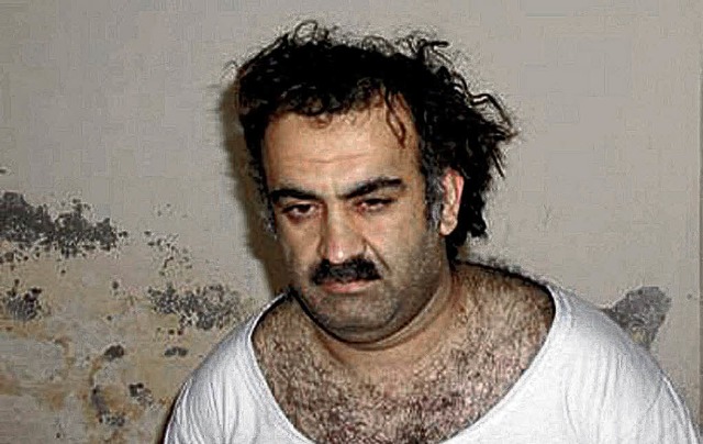 Khaled Scheich Mohammed nach seiner Festnahme im Mrz 2003   | Foto: DAPD