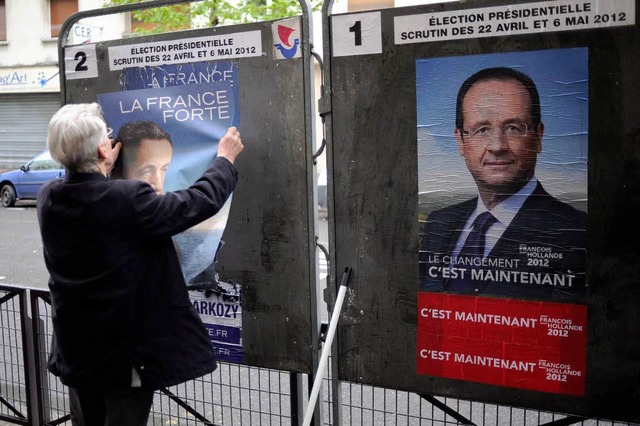 Gestern gaben in den berseegebieten d... Whler in Frankreich dazu aufgerufen.  | Foto: dpa