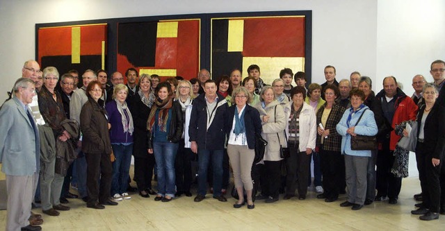 Eine Gruppe aus dem Landkreis Emmendingen besuchte den Landtag in Stuttgart.   | Foto: ZVG