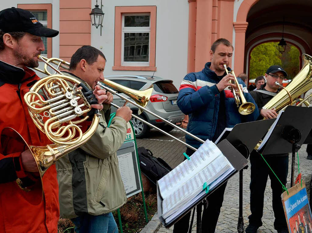 Das Brass-Quintett aus der Ukraine.
