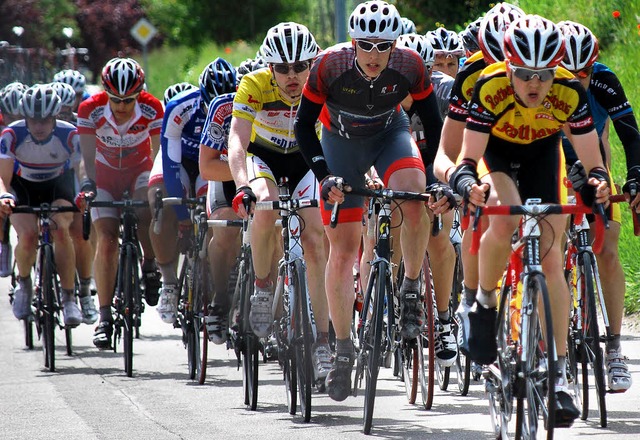 Bei den Baden-Wrttembergischen Meiste...n verlangte den Radfahrern einiges ab.  | Foto: bejamin bohn