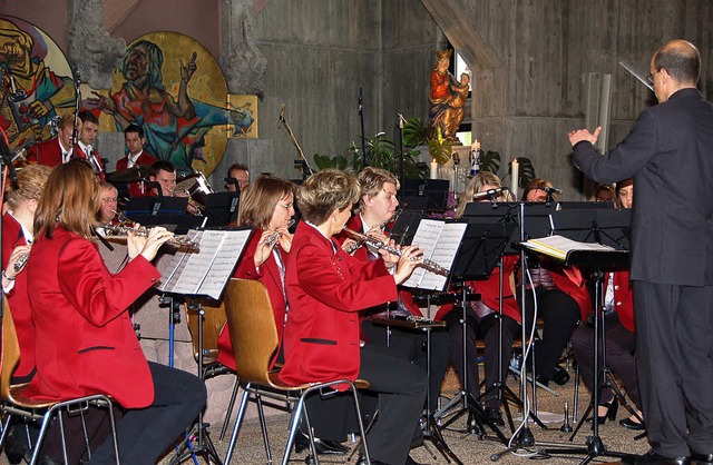 Musikverein Denzlingen veranstaltete Benefiz-Kirchenkonzert  | Foto: Andrea Steinhart