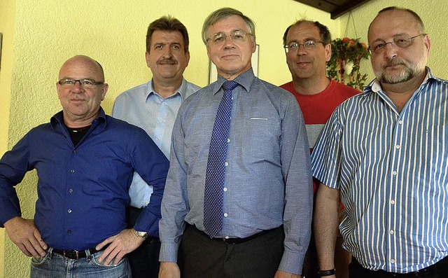 von links: Helmut Br, Betriebsratsvor...s Kener, Betriebsratsvorsitzender DSM  | Foto: Ingrid Bhm-Jacob