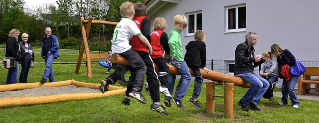 Spiel und Spa ermglicht die  neue Anlage  in Niederhof.   | Foto: BZ