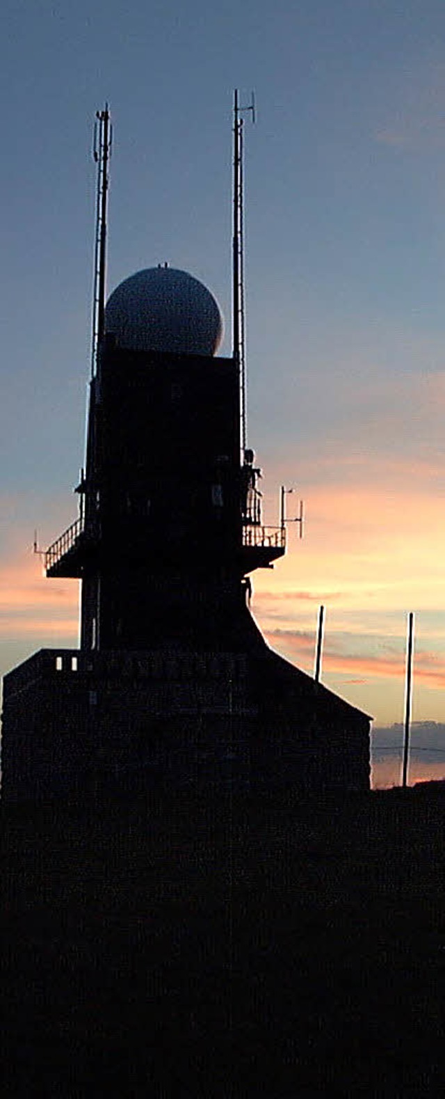 Auf dem Luisenturm befinden sich die Messinstrumente.   | Foto: Morys