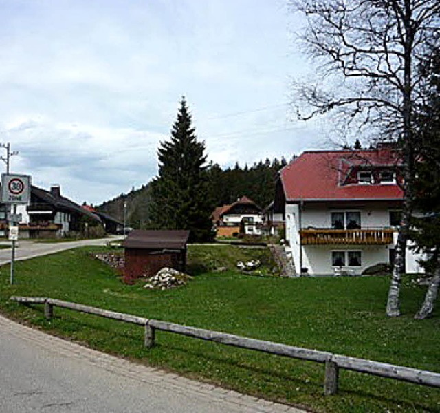 Ein Bauwunsch in Blasiwald, der auf de...Detail noch genauer abgeklrt mchte.   | Foto: Luisa Denz