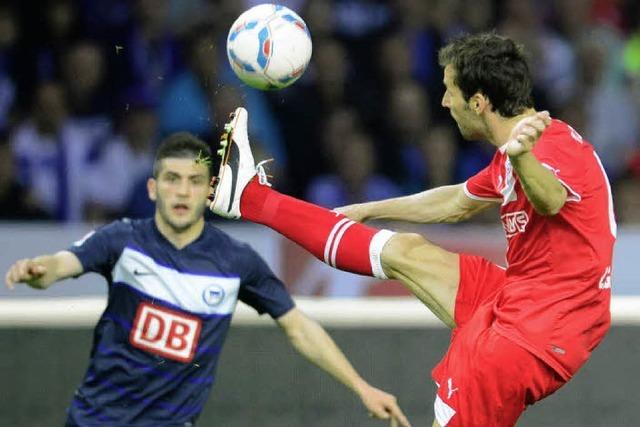 Relegation: Dsseldorf gewinnt mit 2:1 gegen Hertha BSC