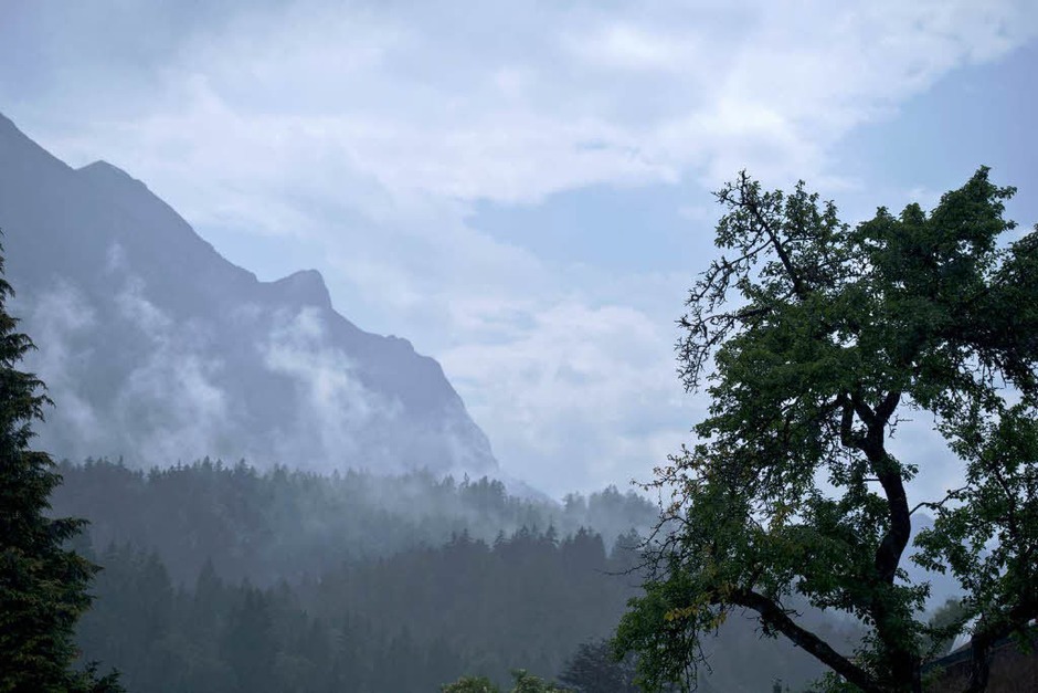 Nach dem Regen: am Riedener See im Lechtal (Foto: Andrea Schiffner) Nach dem Regen: am Riedener See im Lechtal (Foto: Andrea Schiffner)