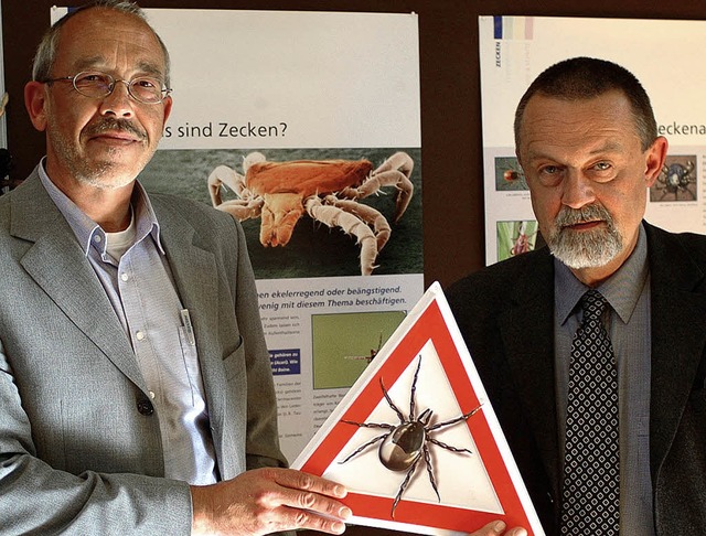 Prof. Dr. Claus W. Wallesch (rechts) und Dr. Armin Dietz raten zur Vorbeugung.  | Foto: Christine Speckner