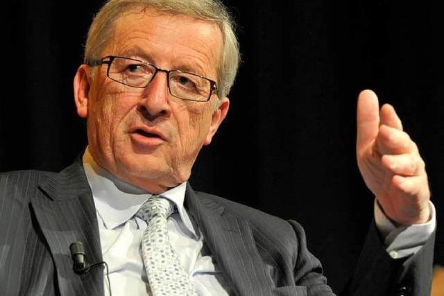 Juncker im Markgrflerland – weit weg von den Kritikern