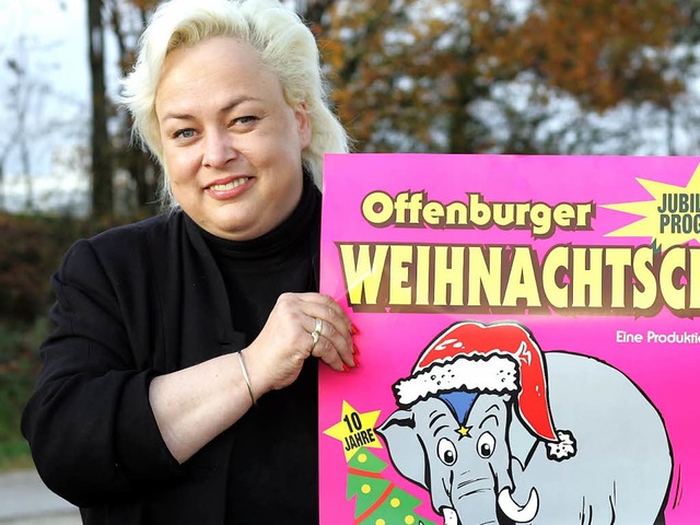 Der Offenburger Weihnachtscircus ist  ihr Leben: Anja Oschkinat.   | Foto: Archivfoto: Peter Heck