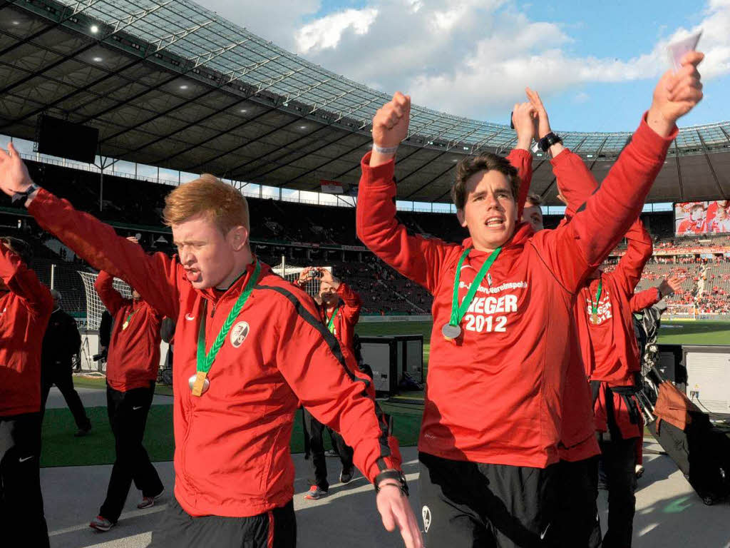 Freiburger Erfolg im Berliner Olympiastadion