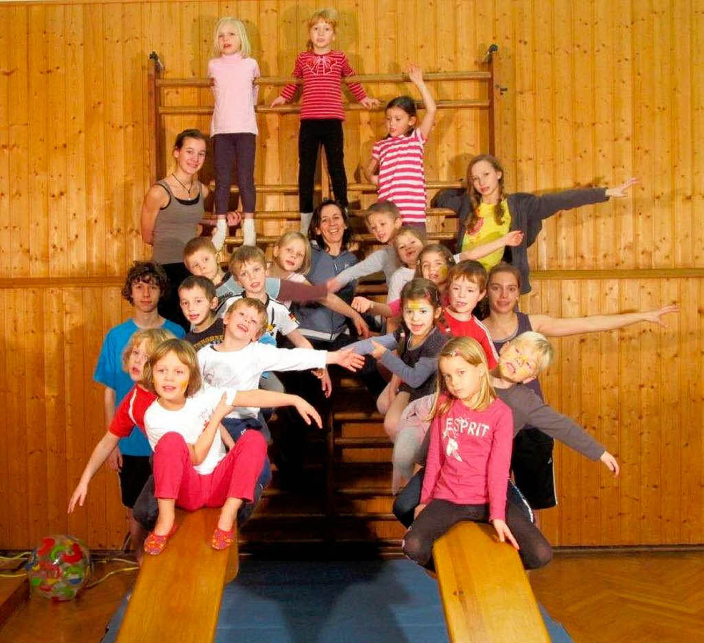 Von Kindesbeinen an: Der Turnverein Steinen bietet in 19 Abteilungen Fitness und Bewegung fr Jung und Alt