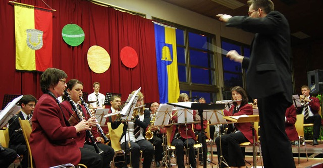 Der Musikverein Karsau entfhrte das Publikum  in ferne Welten.   | Foto: Danielle Hirschberger
