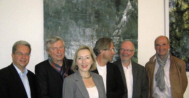 Die Mnner hinter der Ausstellung und ...lick und Stefan Tolksdorf (von links)   | Foto: Anne Freyer