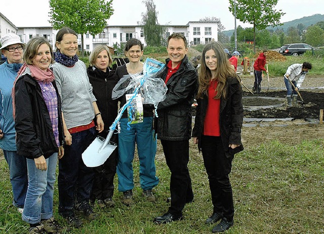 Als neues Teilprojekt wird im Naturent...ta Mller (beide Sparkassenstiftung).   | Foto: Wieschenkmper