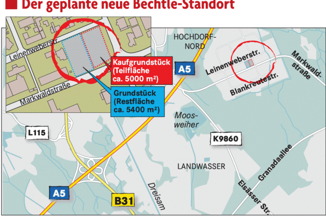 IT-Dienstleister Bechtle plant groen Neubau in Hochdorf