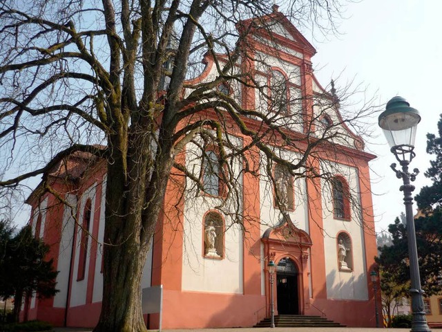 Im Mittelpunkt des frheren Klosterbez...t.-Margarethen-Kirche von Peter Thumb.  | Foto: Lisa Maria Hhne