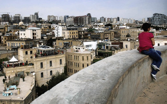 Das Ziel:  Baku in Aserbaidschan  | Foto: DPA