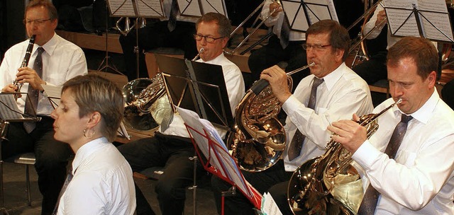 Musikgesellschaft Kaiseraugst in Herten  | Foto: Chris Ruetschlin