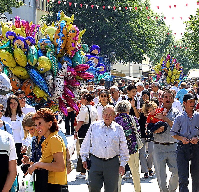 Beliebtes Volksfest: der Messdi.   | Foto: Heck