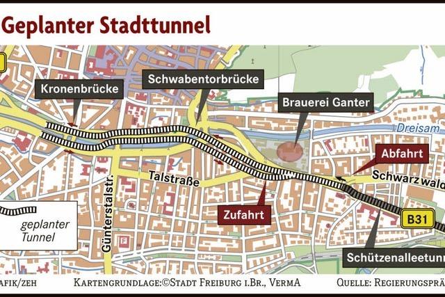 Verkehrsministerium akzeptiert Stadttunnel-Kosten
