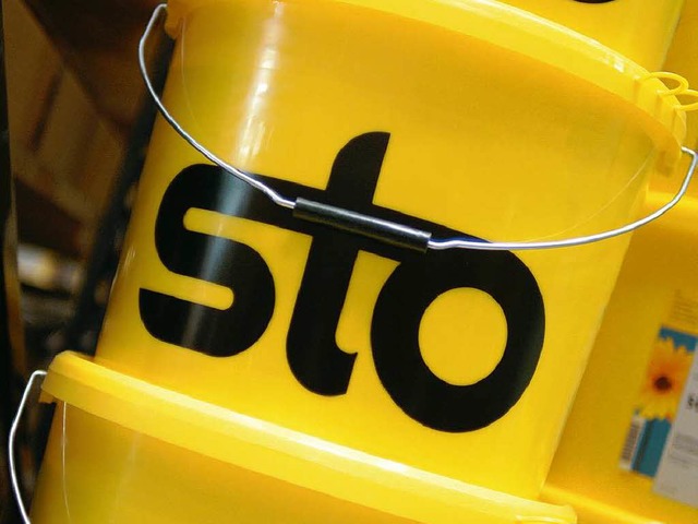 Schwarze Schrift auf gelbem Grund &#8211; das macht Sto unverwechselbar.  | Foto: Sto AG