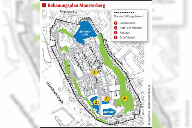 Jetzt wird der Mnsterberg rundum berplant