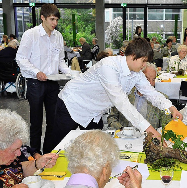 Auch das hat Tradition beim Bromerfes...vieren den Seniorinnen und Senioren.    | Foto: BZ