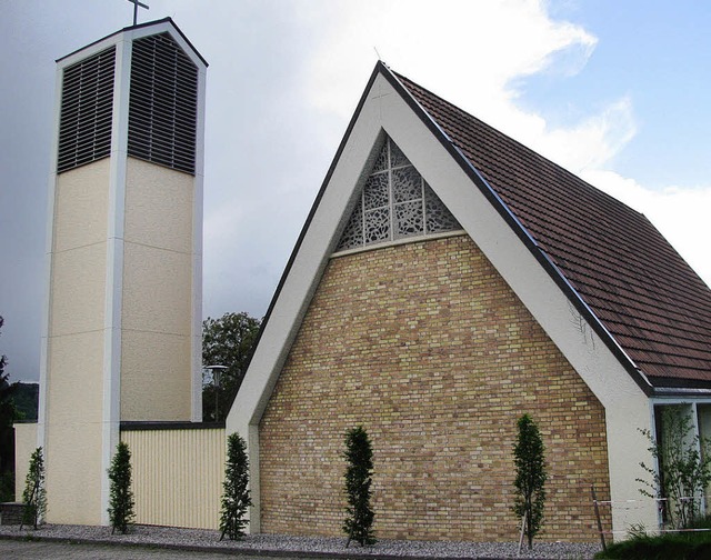 Die evangelische Christuskirche Murg f... diesem Jahr ihr 50-jhriges Bestehen.  | Foto: michael gottstein