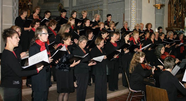 Mit geistlicher Musik von Hndel, Brit...ilum in der Martinskirche In Staufen.  | Foto: Martina Faller