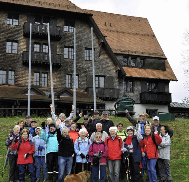 Gemeimsames Wandern &#8211; fr Umkirc...die um die Horbener Luisenhhe fegen.   | Foto: julius steckmeister