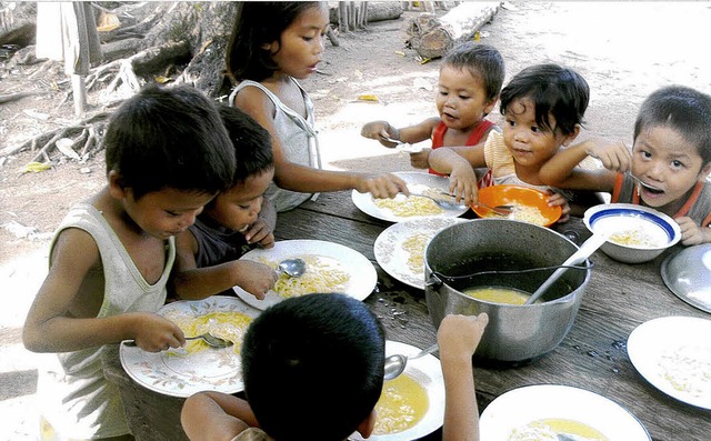 Viele Kinder werden  auf der  Krankens...d-Samar auf den Philippinen versorgt.   | Foto: Privat/Fabry