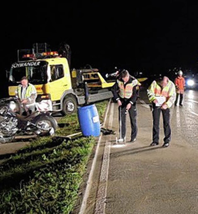 Motoradunfall in Laufenburg  | Foto: Feuerwehr Laufenburg