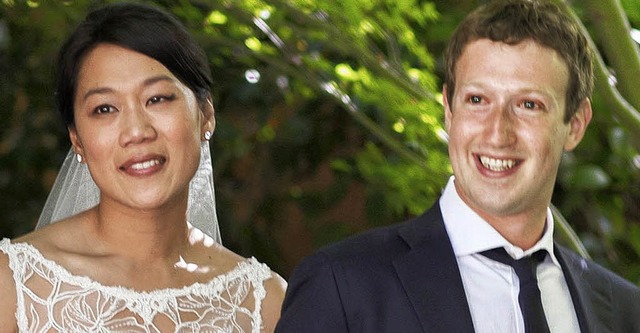Chan und  Zuckerberg  | Foto: dpa